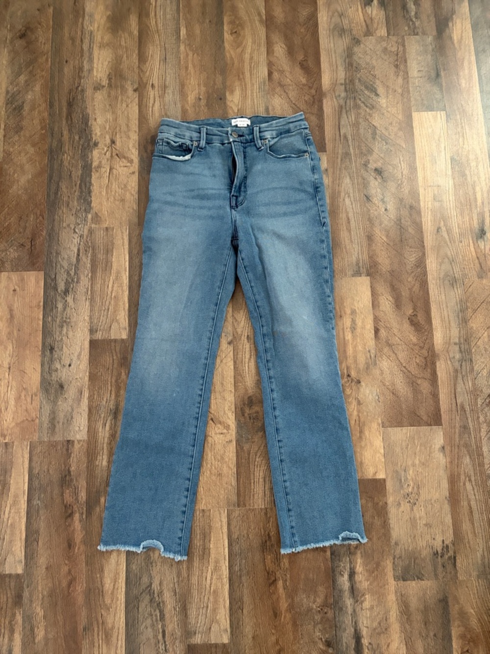 Good American Good Legs Straight Jeans Size 4/27